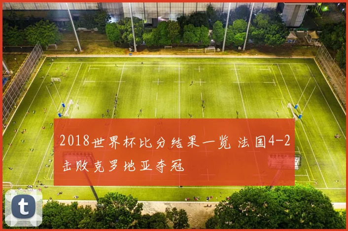 2018世界杯比分结果一览 法国4-2击败克罗地亚夺冠