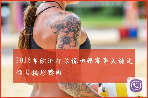 2016年欧洲杯录像回顾赛事关键进程与精彩瞬间